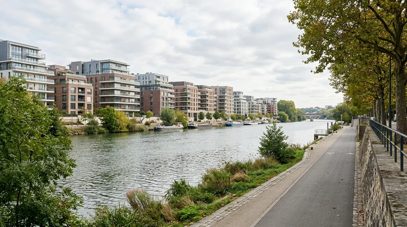 Bords de Seine / Île de Puteaux — Serrurier Suresnes