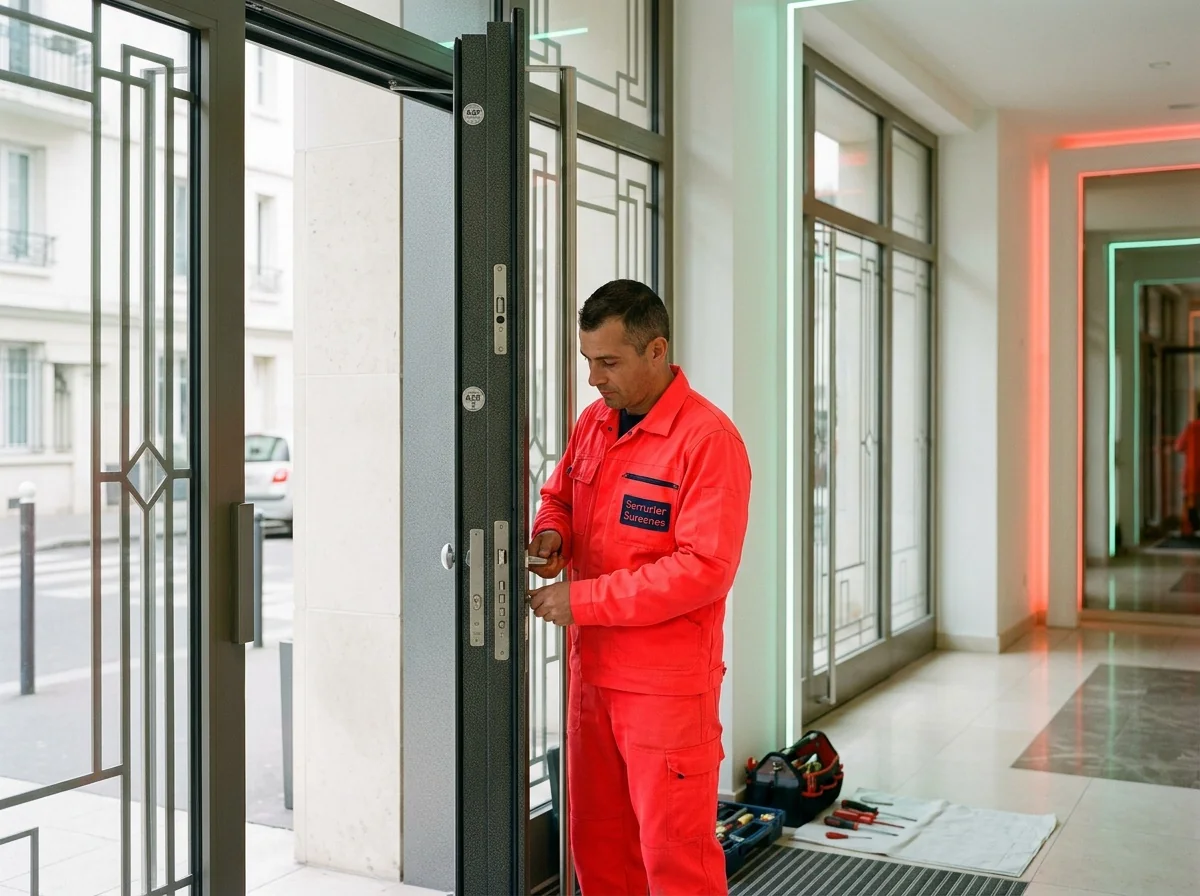 Bloc-porte A2P certifié à Suresnes